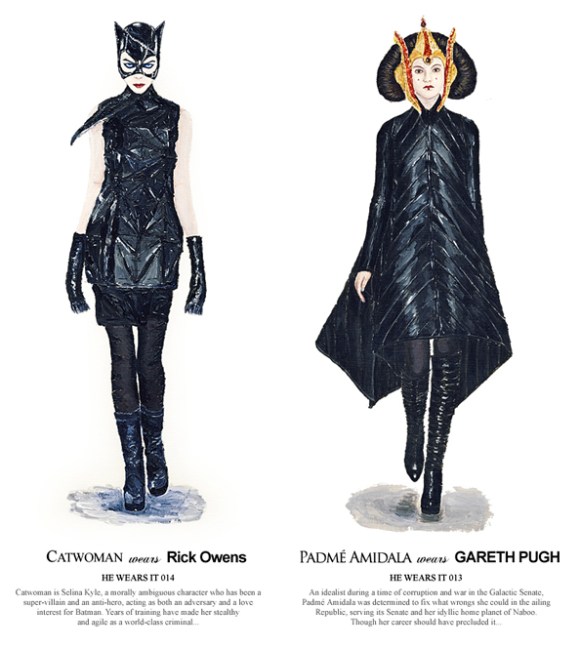 catwoman-y-padme Catwoman y Padme