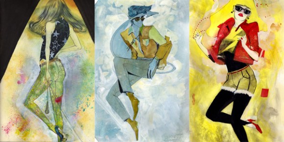 max-wittert Dazzler, Rondador Nocturno y Ms. Marvel por Max Wittert