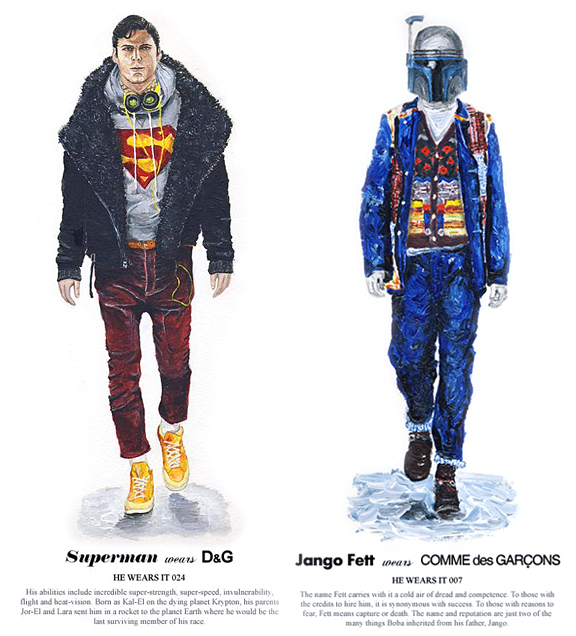 superman-y-fett Superman y Jango Fett